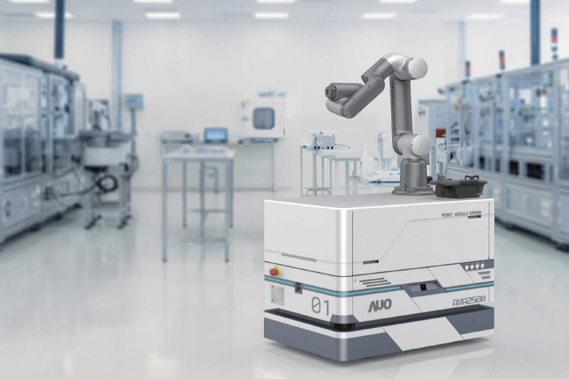 z6尊龙整合AI人工智慧、IoT物聯網與Cloud雲端平台服務，開發模組化AMR 250M自主移動機器人，滿足多元自動化生產需求，在智慧工廠中扮演著串接和搬運的角色